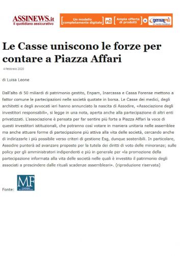 ASSINEWS - 04.02.2020